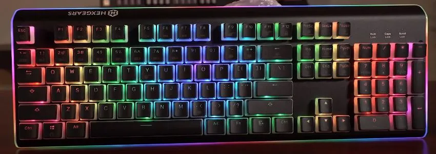 The RGB And The Pudding Keycaps is Perfect