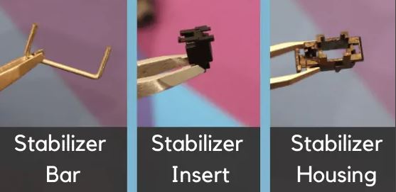 Cherry Stabilizer Style Parts