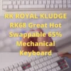 RK ROYAL KLUDGE RK68 Great Hot Swappable 65% Mechanical Keyboard