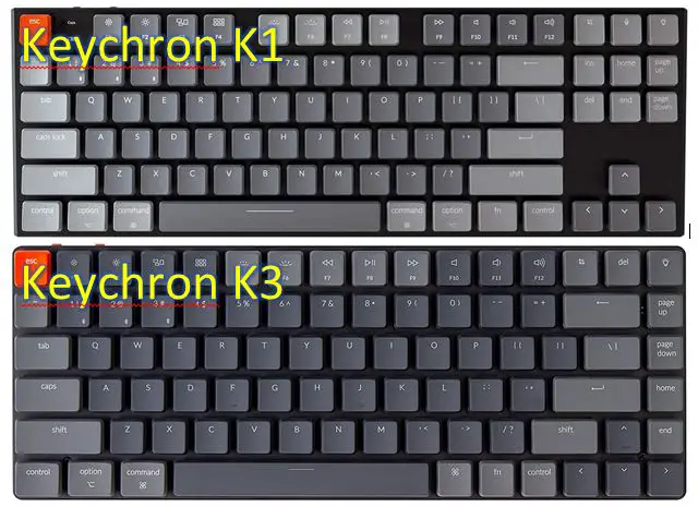 Keychron K3 vs Keychron K1: Which is the Best Keyboard for You?