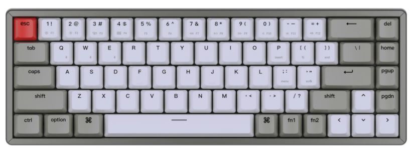 Keychron K6 Non-Backlight Wireless Mechanical Keyboard