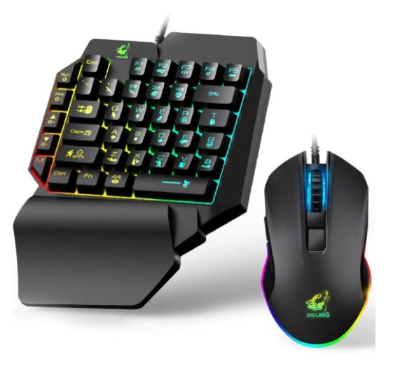 EQEOVGA Wired Keyboard And Mouse Combo