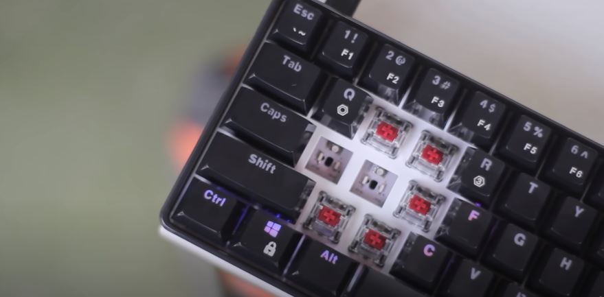 Great GK61 Hot Swappable Switch Features