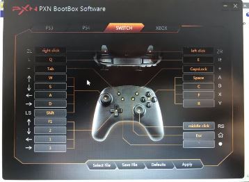 Keybind Setting Fortnite On Keyboard And Mouse Using PXN K5 Adapter
