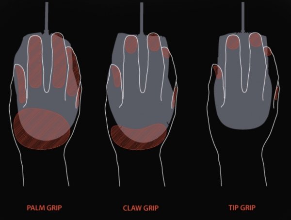 Types of Mouse Grips