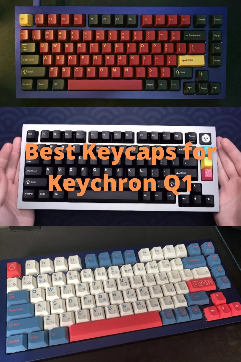 Best Keycaps for Keychron Q1