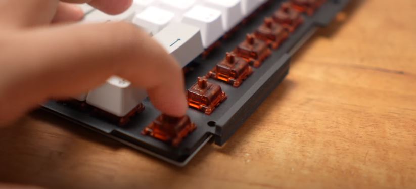 Keychron Q1 With The Gateron Panthom Switches