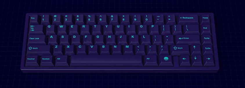 DROP + MiTo GMK Laser Custom Mechanical Keyboard Keycap Set