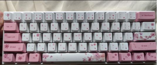 Geeksocial Pink Mandarin Theme Keycaps
