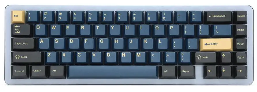 DROP GMK Redsuns Blue Samurai Keycap Set