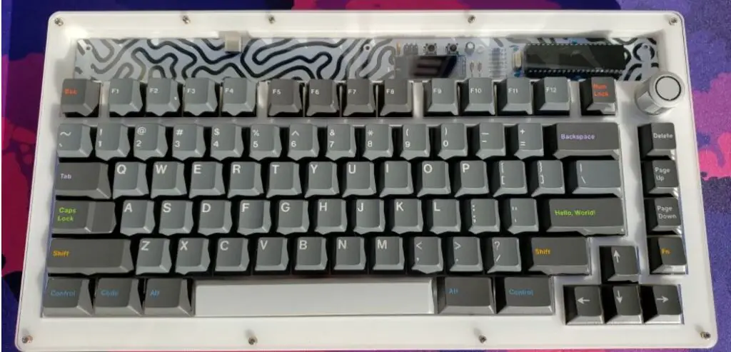 LCK75 Acrylic Keyboard Case