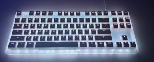Womier K87 Mechanical Gaming Keyboard Gateron Switch TKL Hot Swappable