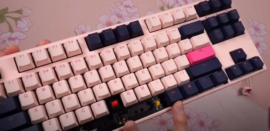 Ducky One 3 Fuji TKL with Cherry MX Silent Red