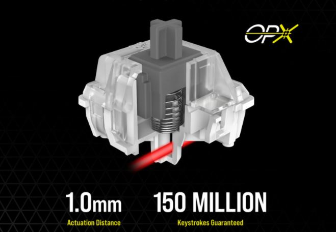 Corsair OPX RGB Optical Switch