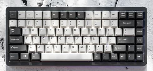 FULLY ASSEMBLED D84 V2 with Cherry MX Tactile Gray