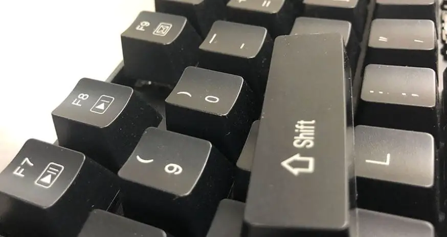 Your Mechanical Keyboard uses thin built-in keycaps