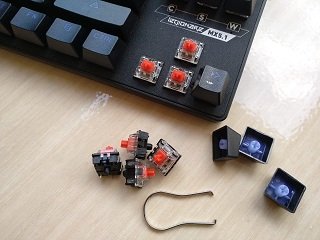 How to replace the switch on the Hot Swappable Keyboard