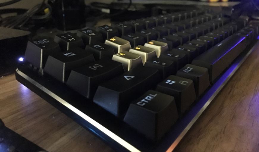 Mechanical keyboard is easier to modify