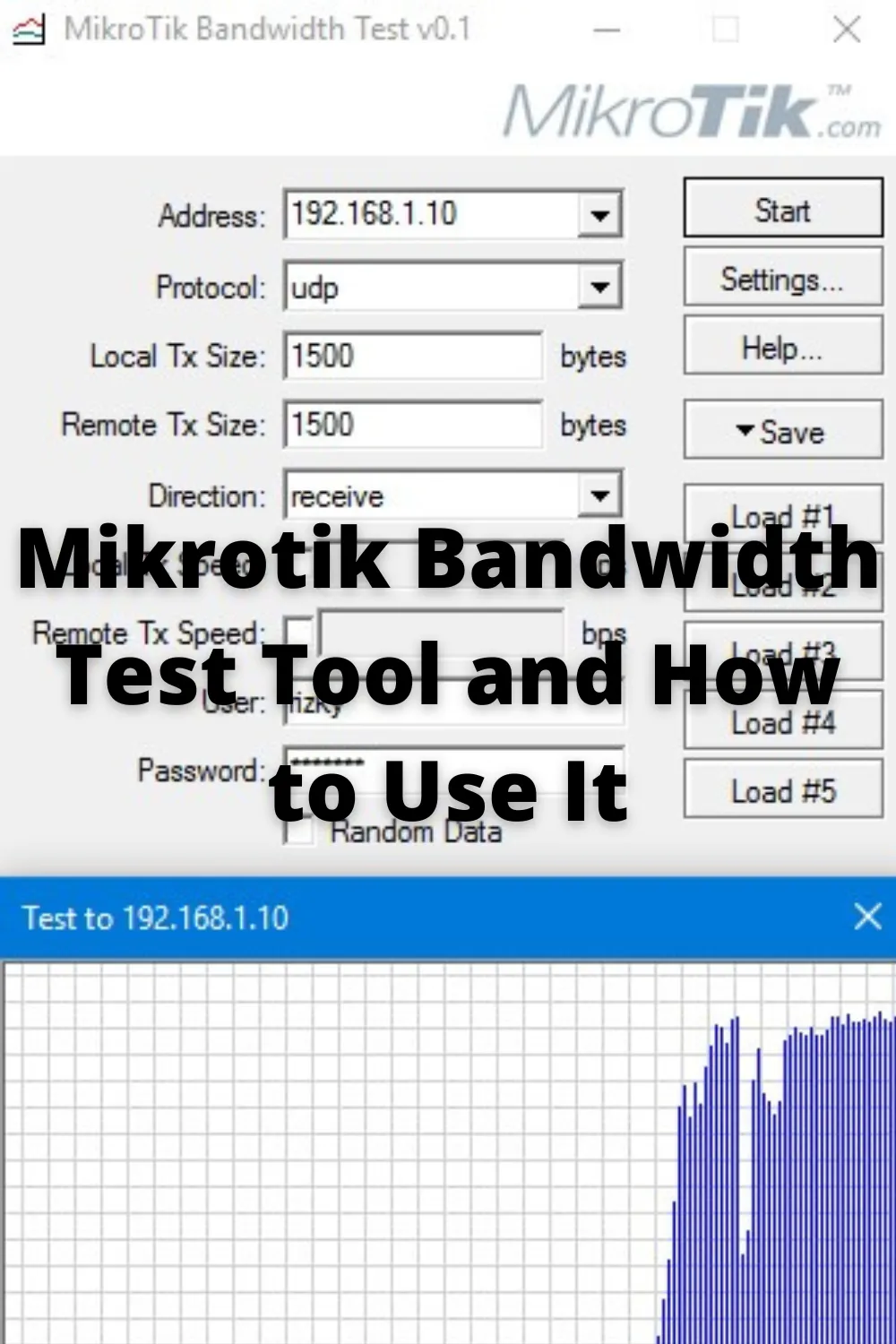 Mikrotik Bandwidth Test Tool and How to Use It