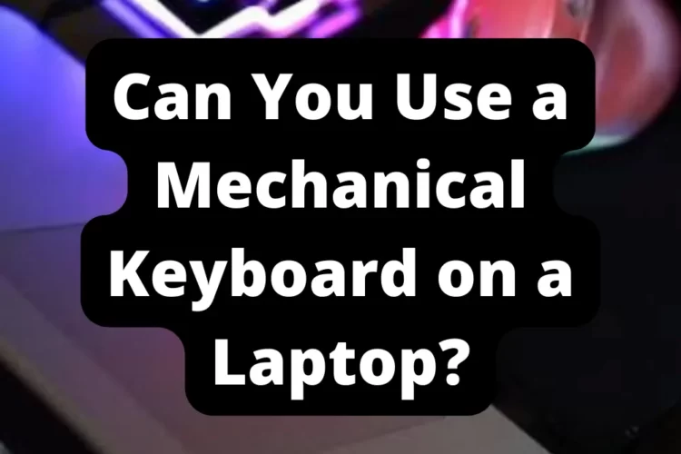Can You Use a Mechanical Keyboard on a Laptop?