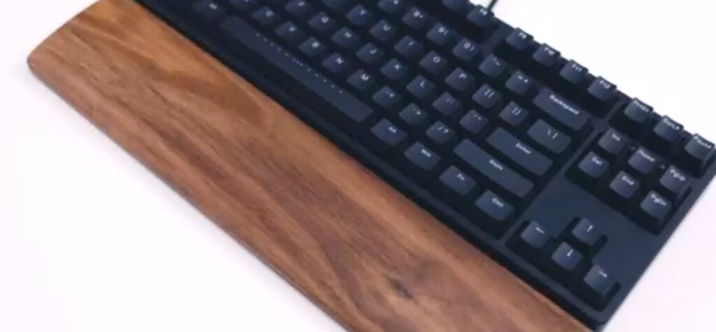 Wrist Rest from Wood