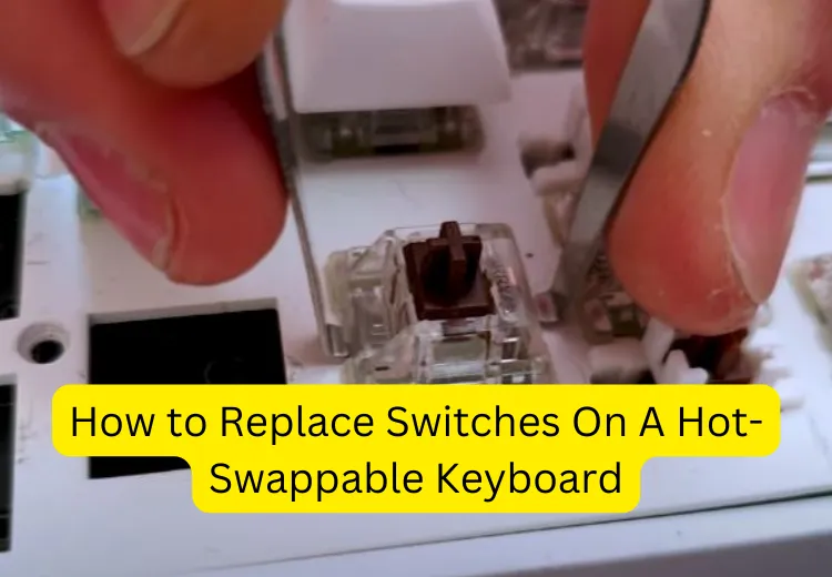 How to Replace Switches On A Hot-Swappable Keyboard
