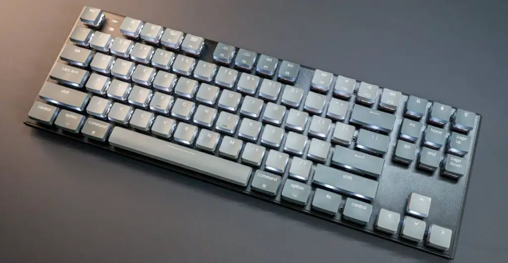 Keychron K1v4 With Gateron Low-Profile Switches Blue