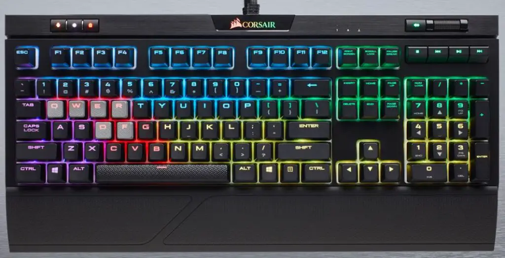 Quietest Mechanical Keyboards: #1. Corsair Strafe RGB MK.2