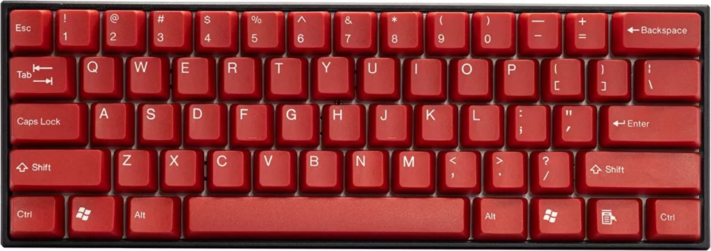 TAI HAO OEM Profile Red ABS Keycaps