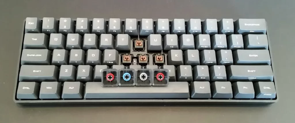 How to use FN keys on a 60 keyboard?