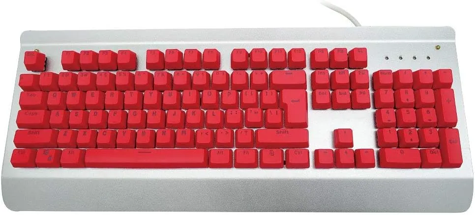 Bossi Red Keycaps