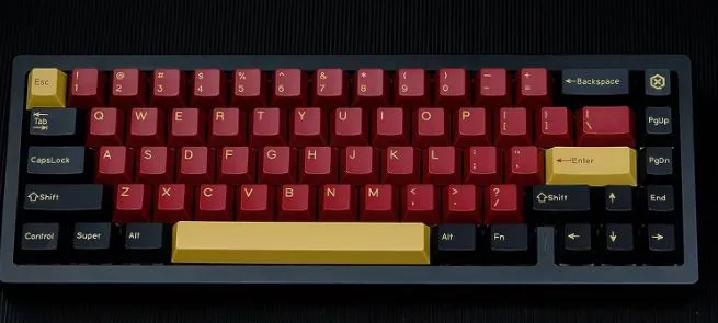 Sumgsn Red Samurai Keycaps