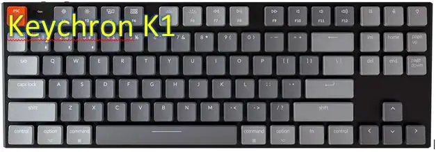 Keychron K1 (TenKeyLess - 80%)